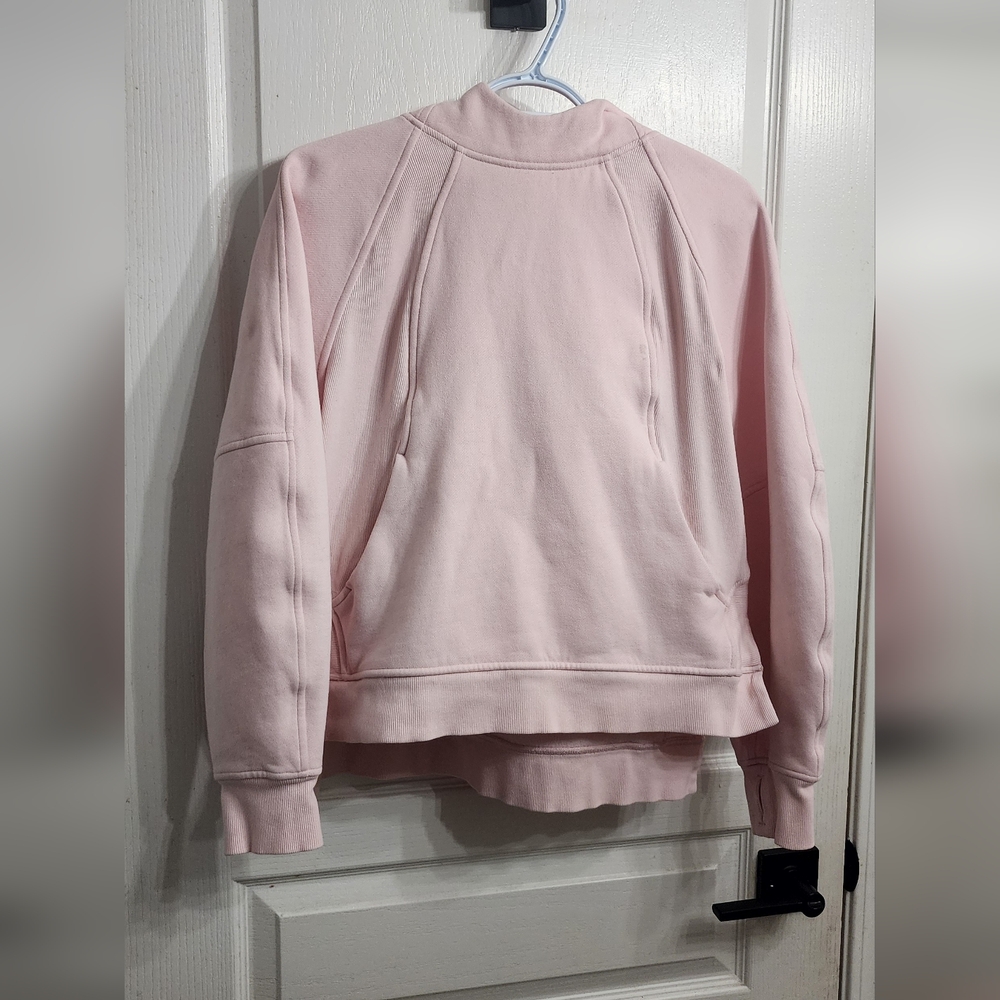 Lululemon Scuba Oversized Side-Slit Hoodie. 
Strawberry Milkshake ..rare color